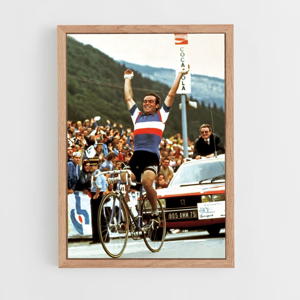 Poster Victoire Cycliste – affiche Cyclisme (vue 4)